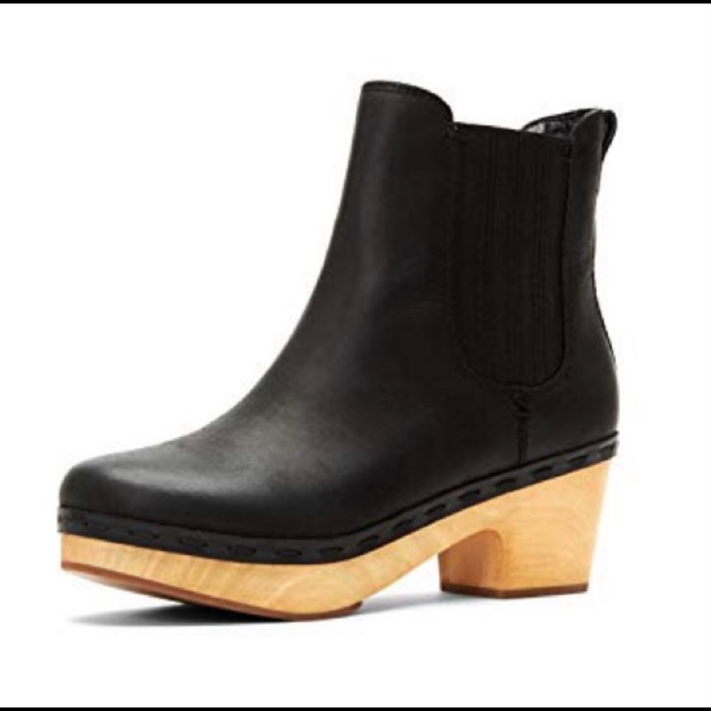Frye & Co Odessa Chelsea Clog Leather Boot